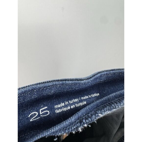 Anthropologie Pilcro Seamed Mid-Rise Crop Flare Jeans Wide Leg Cowgirl Rodeo - Picture 11 of 12